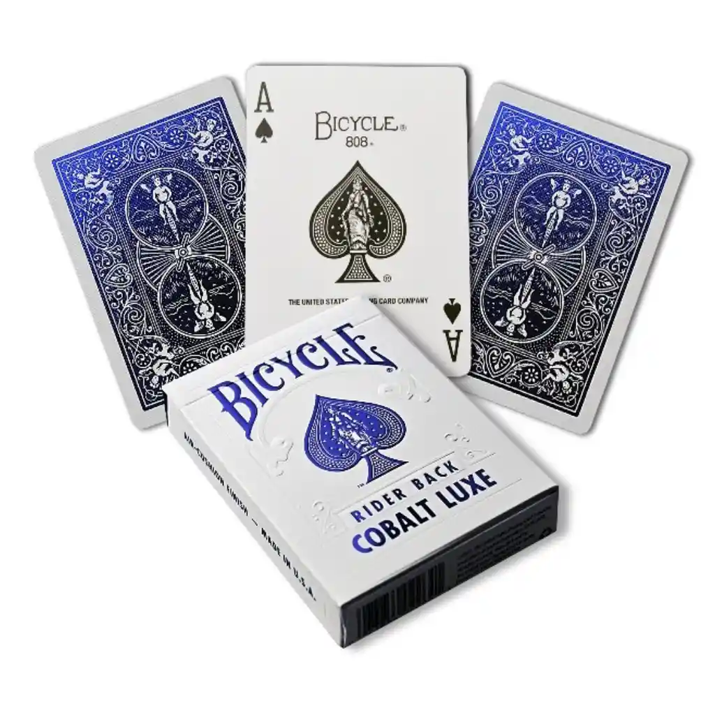 Baraja De Cartas Bicycle Cobalt Luxe + Estuche