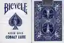 Baraja De Cartas Bicycle Cobalt Luxe + Estuche