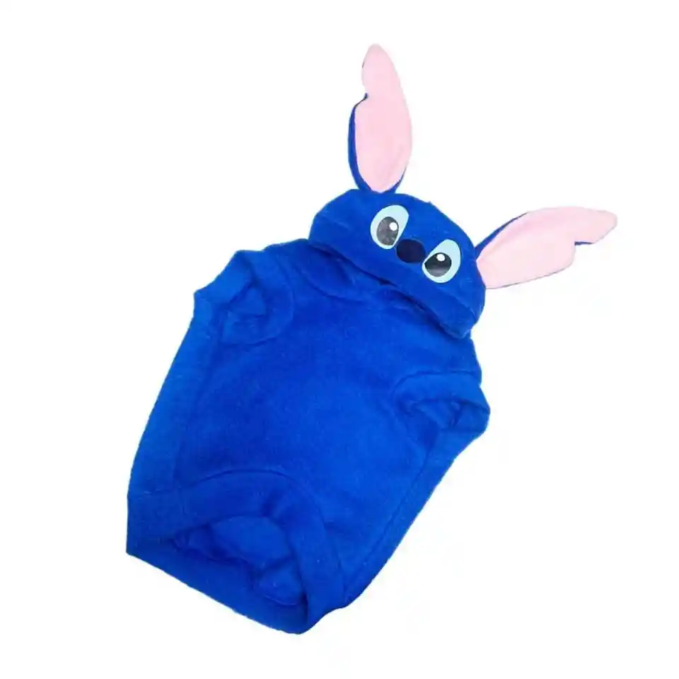 Disfraz Stitch Buzo Con Capucha