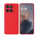 Funda Silicon Case Motorola Edge 60 Fusion Rojo