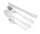 Set De Cubiertos Plateado Vg142 | 24 Piezas – Acero Inoxidable
