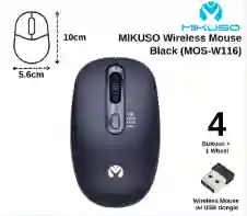 Mouse Inalámbrico Mikuso