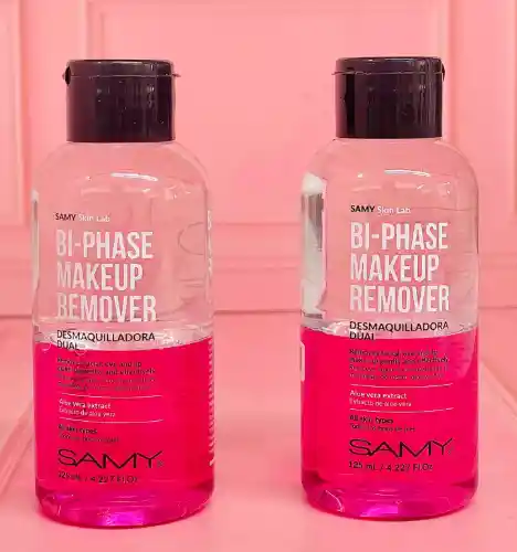 Desmaquillador Dual Samy 125 Ml – Rostro Y Ojos