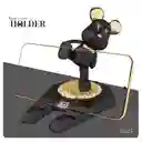 Soporte Base Celular Escritorio Figura Estatua Oso Kawaii