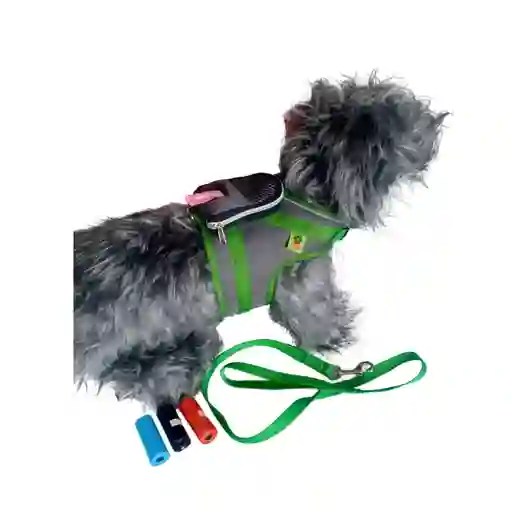 Trailla Y Chaleco Mini Porta Bolsas Verde
