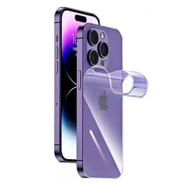 Iphone 17 Air Tapa Trasera Hidrogel Irrompible Premium