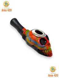 Calavera Rasta Pipe – Estilo Que Prende