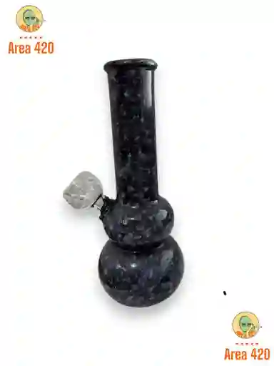 Pipa De Agua Bong O Destilado Bong Vidrio Jcs 349 Negro
