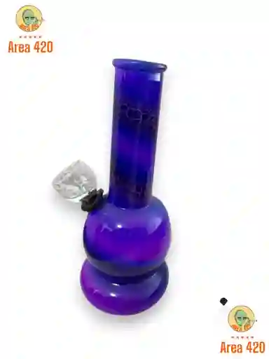 Pipa De Agua Bong O Destilado Bong Vidrio Jcs 349 Morado