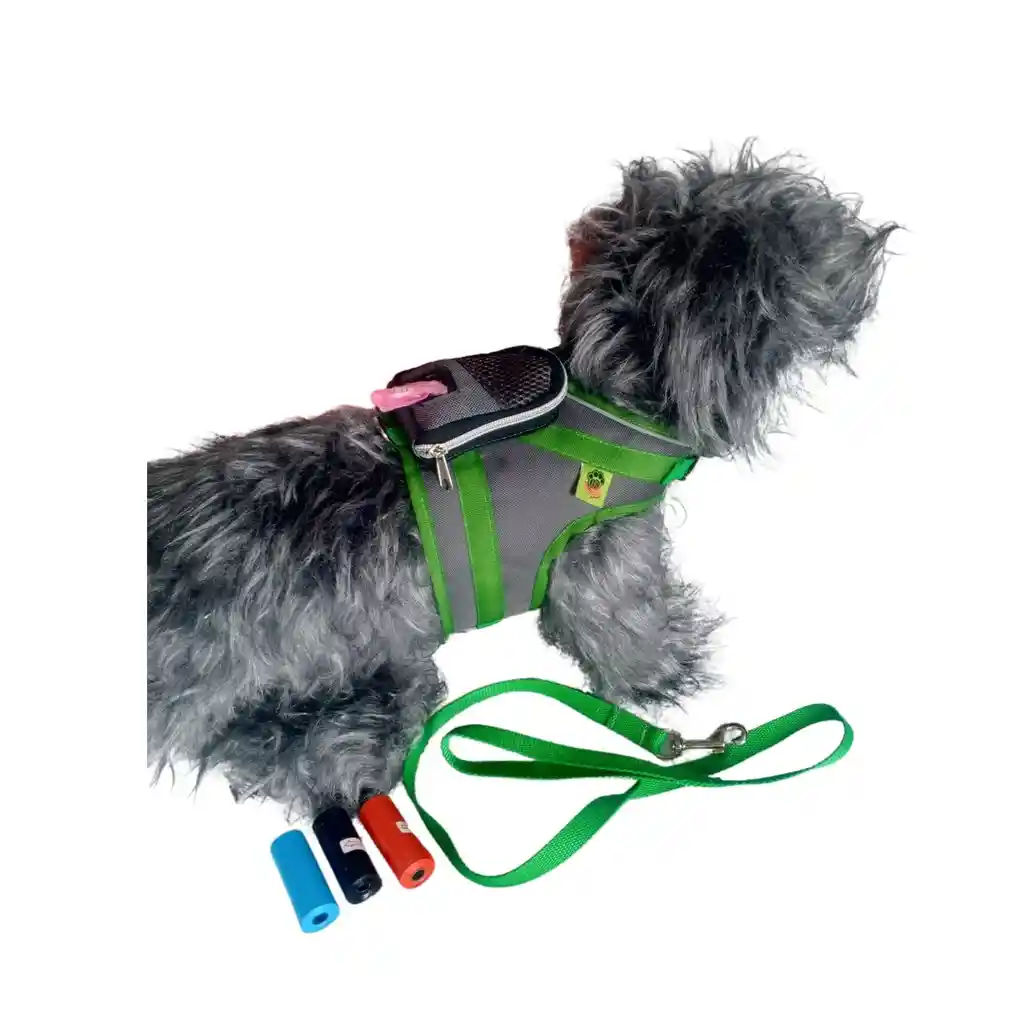 Trailla Y Chaleco Grande Porta Bolsas Verde