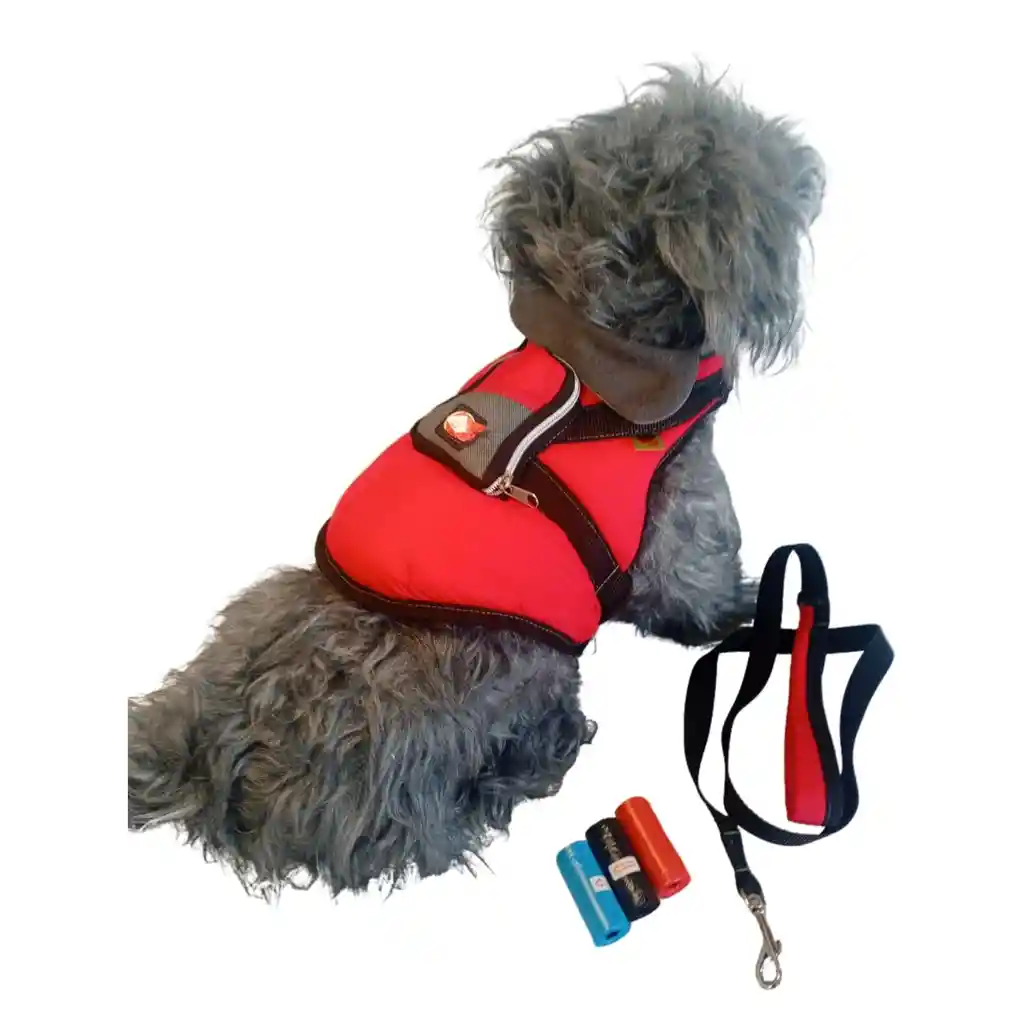 Trailla Y Chaqueta Porta Bolsas Nuevo Mini Rojo