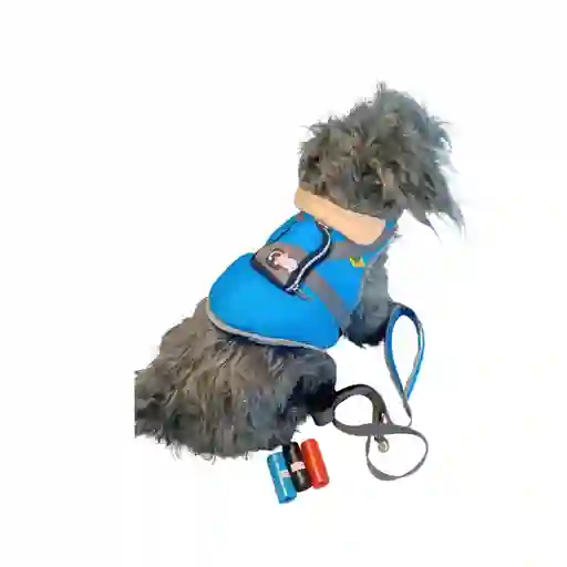 Trailla Y Chaqueta Porta Bolsas Nuevo Grande Celeste