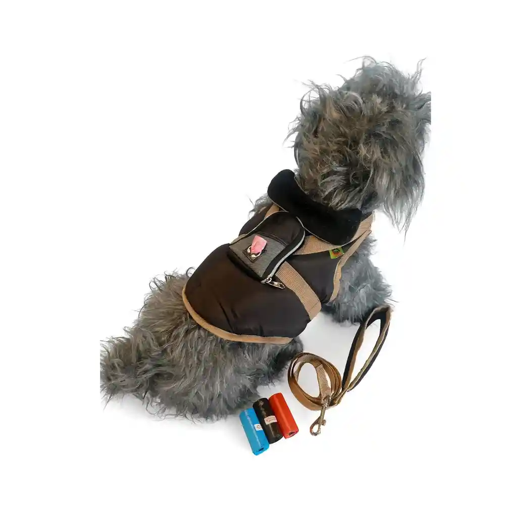 Trailla Y Chaqueta Porta Bolsas Nuevo Grande Negro