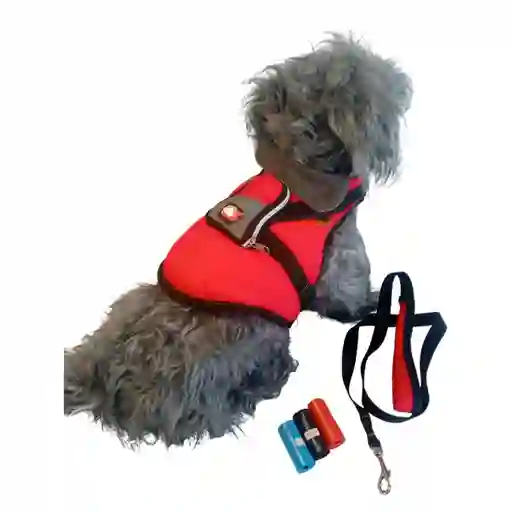 Trailla Y Chaqueta Porta Bolsas Nuevo Extra Grande Rojo