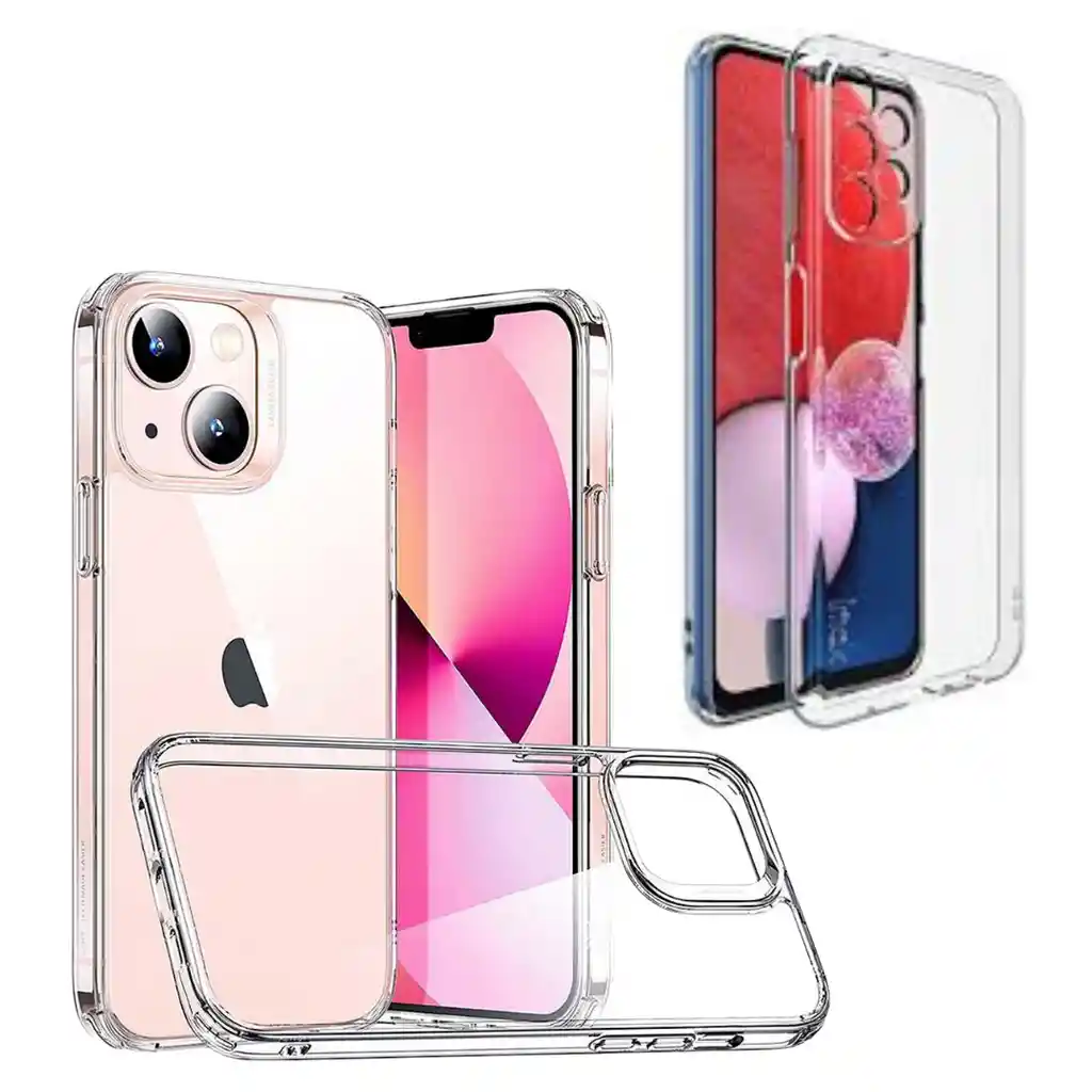 Estuche Transparente Rigido Para Iphone 17 Pro