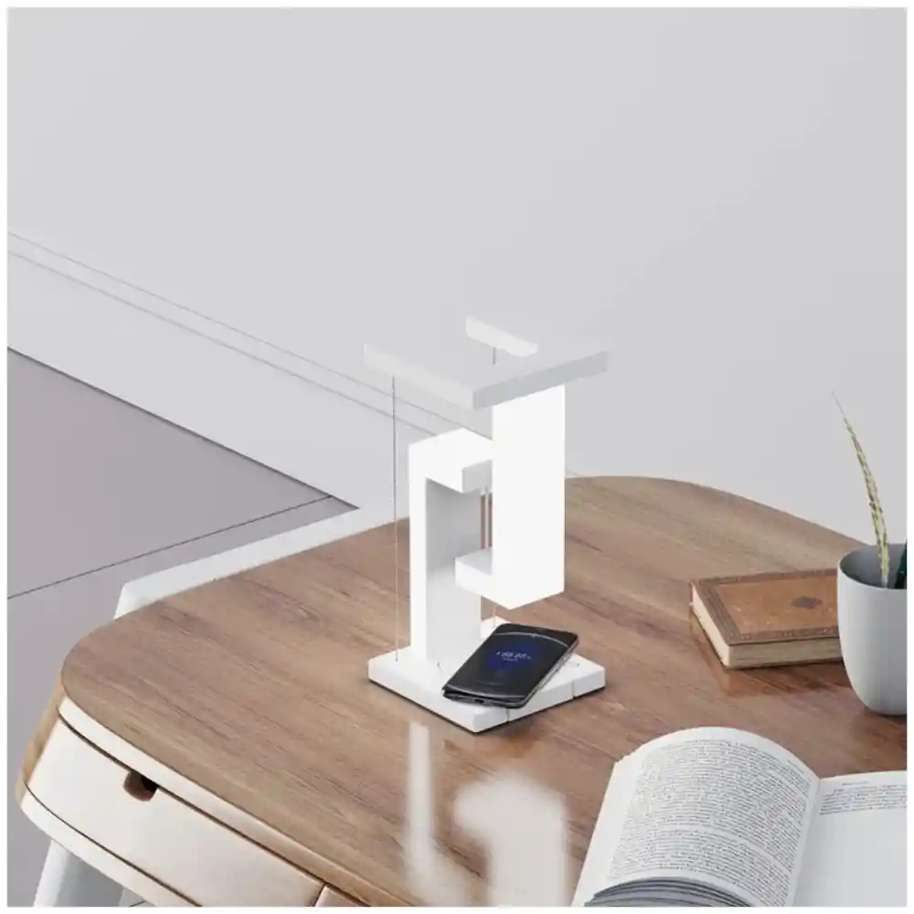 Lampara Luz Led Decorativa Con Cargador Inalámbrico 2238 Tm