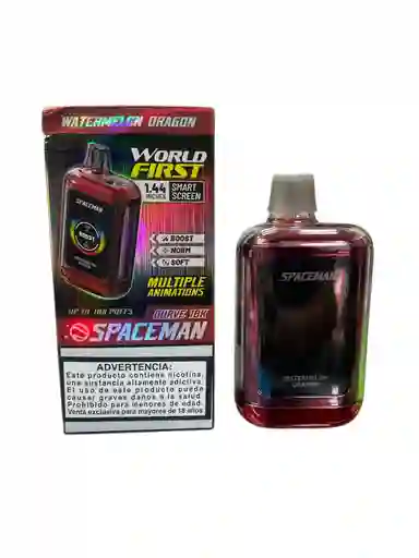 Vape Spaceman De 18000 Puffs Sandia Vaper Vapper Vapeador Cigarrilo Electronico