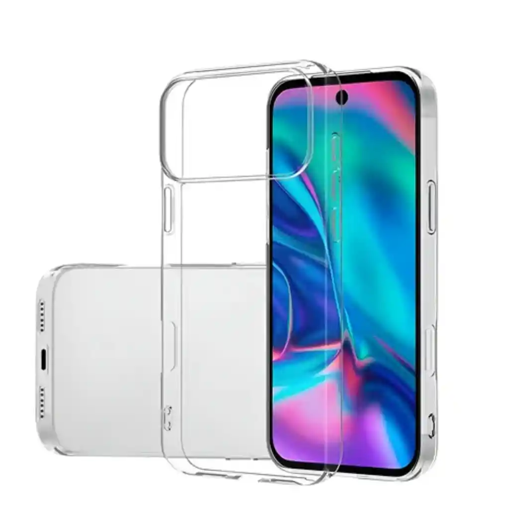 Estuche Transparente Rigido Para Iphone 17 Air