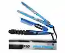Plancha Nano Titanium + Rizador Curl Perfect 7 En 1 | Combo Wr-901ª