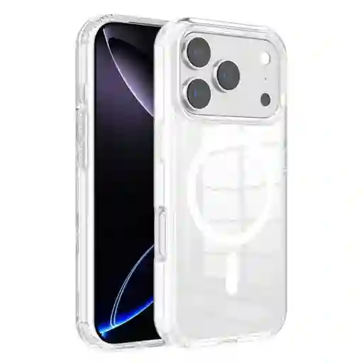 Funda Iphone 17 Pro Transparente Con Imán Incorporado