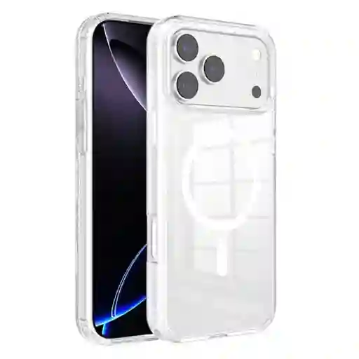 Funda Iphone 17 Pro Max Transparente Con Imán Incorporado