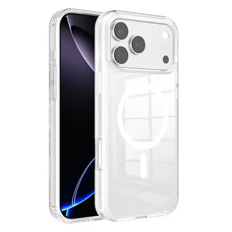 Funda Iphone 17 Pro Max Transparente Con Imán Incorporado