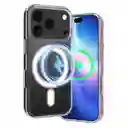 Funda Iphone 17 Transparente Con Imán Incorporado