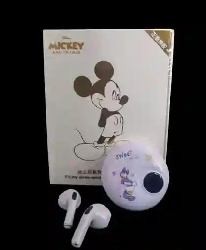 Audífonos Bluetooth Inalámbricos Disney Mickey & Friends Estuche Daisy