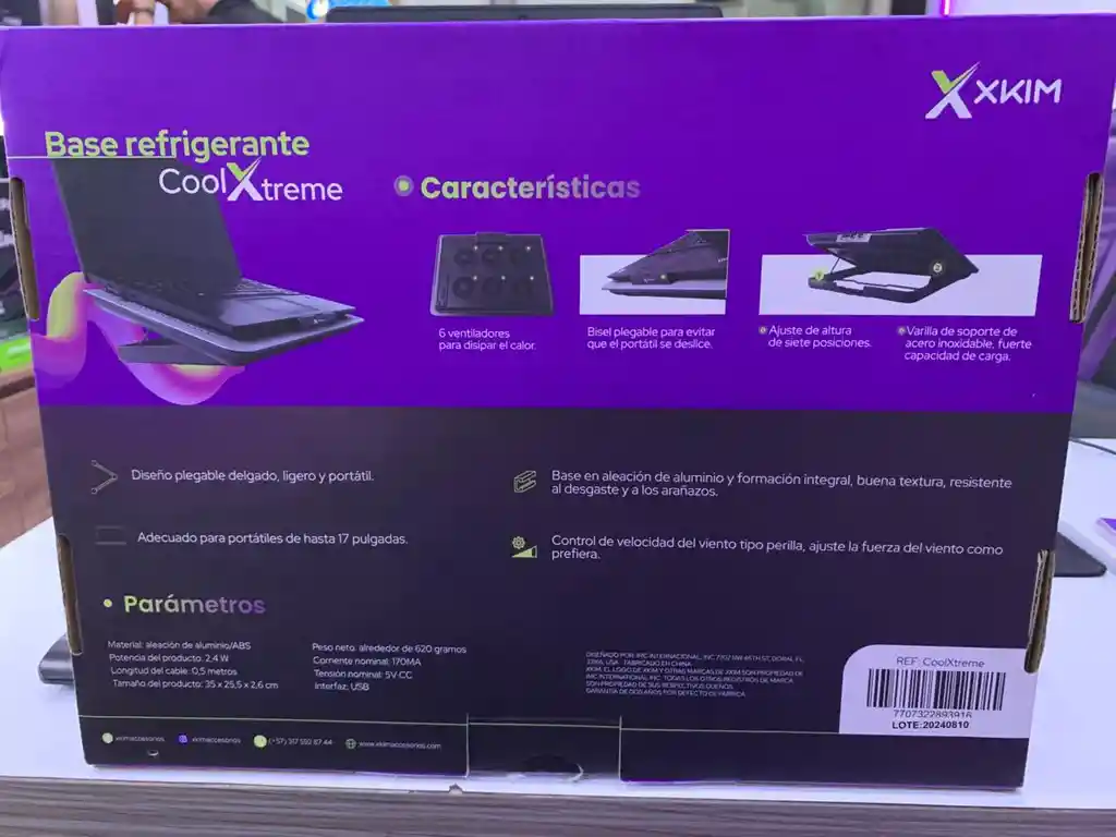 Base Refrigerante Coolxtreme
