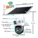 Camara Wifi Solar Exterior/ Camara De Seguridad Con Batería Solar 4k/camara Wifi/ Lente Dual
