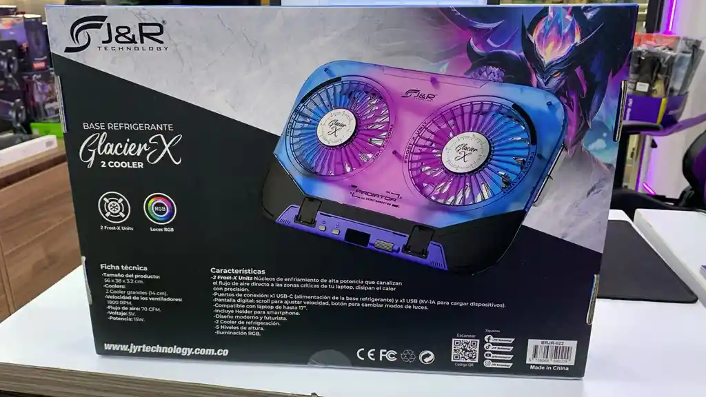 Base Refrigerante Jyr Glacier X
