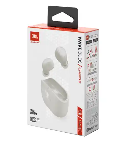 Auricular Bluetooth Jbl Wave Buds 2