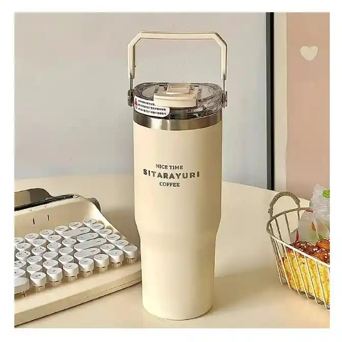 Termo Acero Inoxidable 600ml Manija Superior Sitarayuri