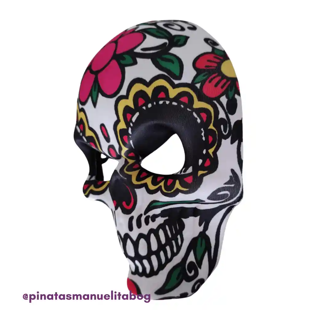 Mascara Catrina Dia De Los Muertos Halloween