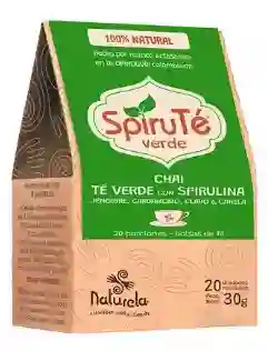 Spirute Verde Con Spirulina X30gr Naturela