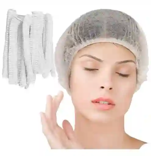 Gorros Oruga X 100 Unds , Gorros Desechables