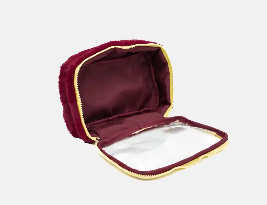 Glassy Bag M Fur Cherry