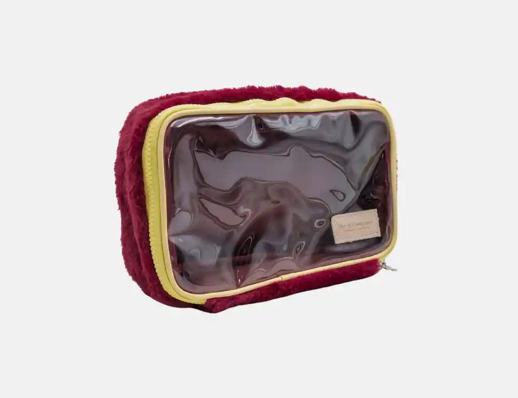 Glassy Bag M Fur Cherry