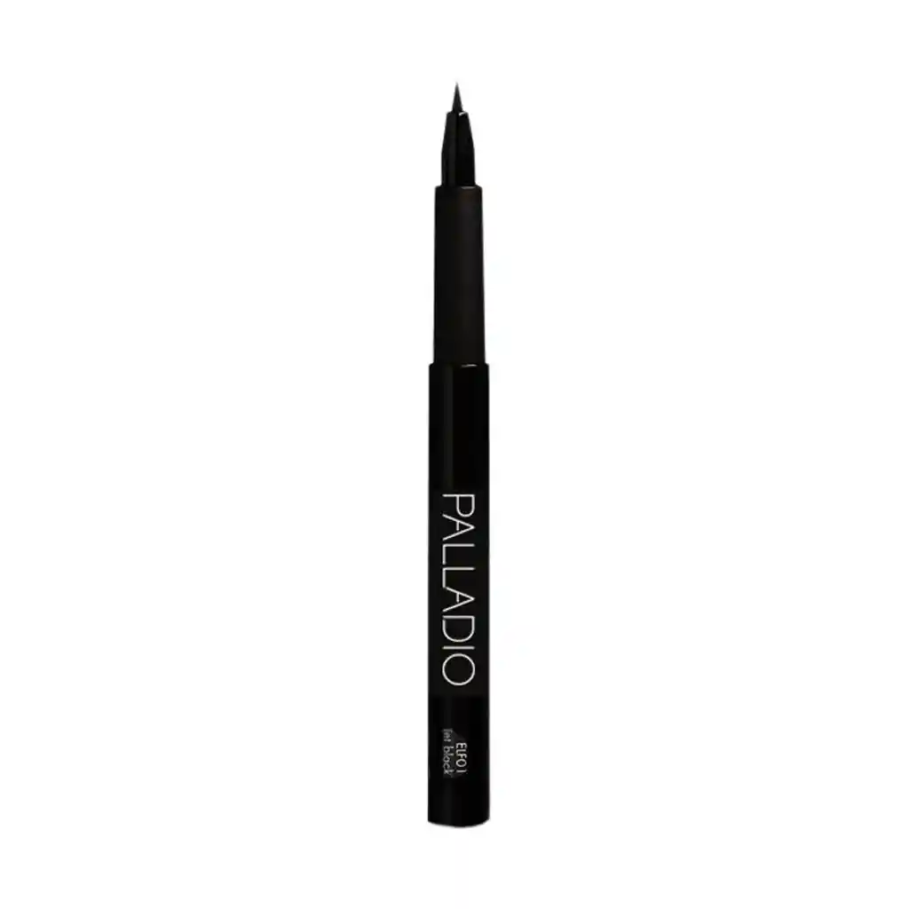 Delineador De Ojos Palladio Markers Plumón Jet Black 2.5ml