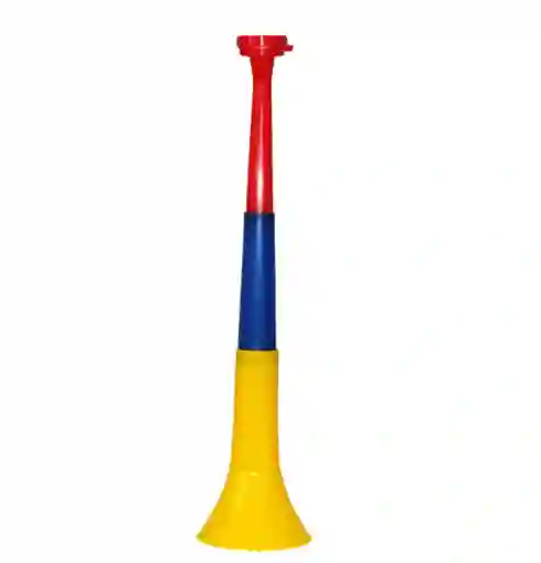 Bubucela Vuvuzela Grande Color Amarillo Azul Y Rojo Para Celebracion De Fiestas De La Seleccion Colombia