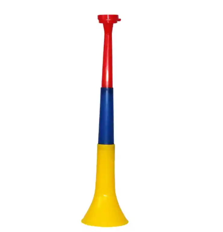 Bubucela Vuvuzela Grande Color Amarillo Azul Y Rojo Para Celebracion De Fiestas De La Seleccion Colombia