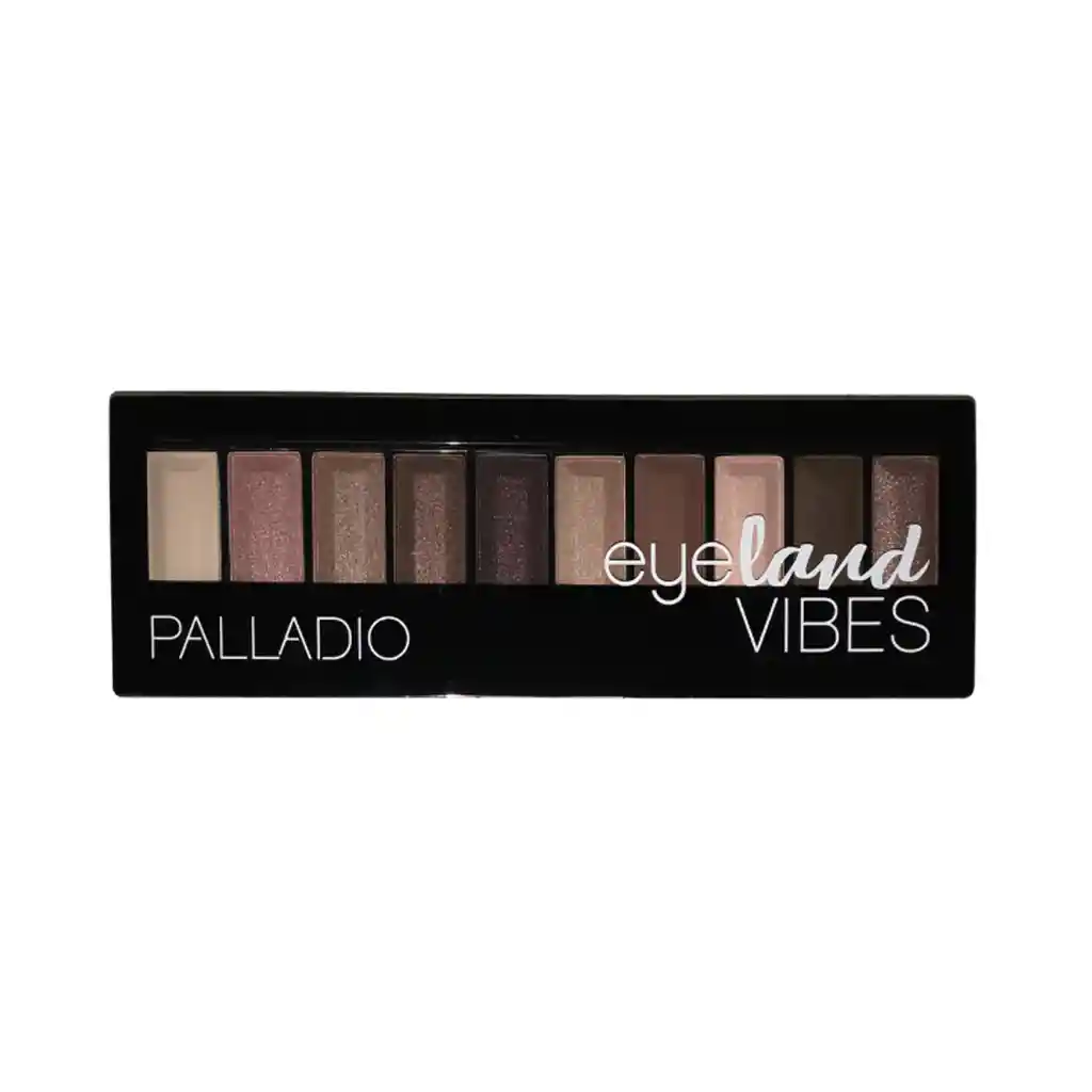 Paleta De Sombras Palladio Eyeland Vibes 10g