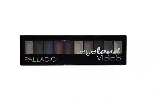 Paleta De Sombras Palladio Eyeland Vibes Cabana 10 Tonos