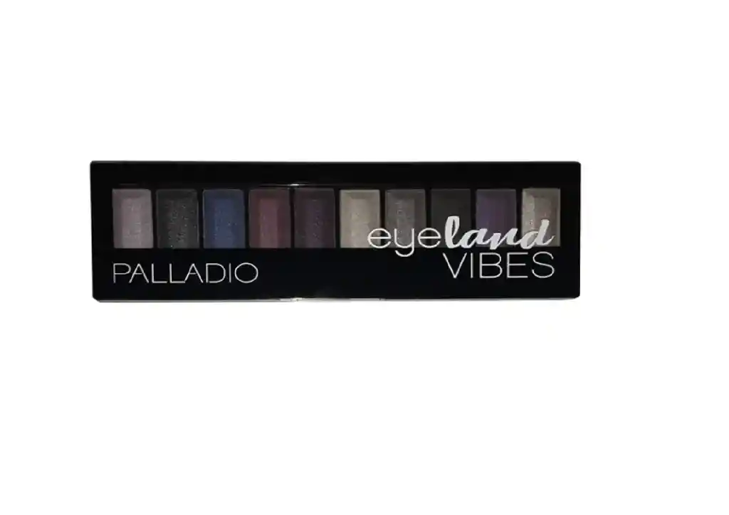 Paleta De Sombras Palladio Eyeland Vibes Cabana 10 Tonos