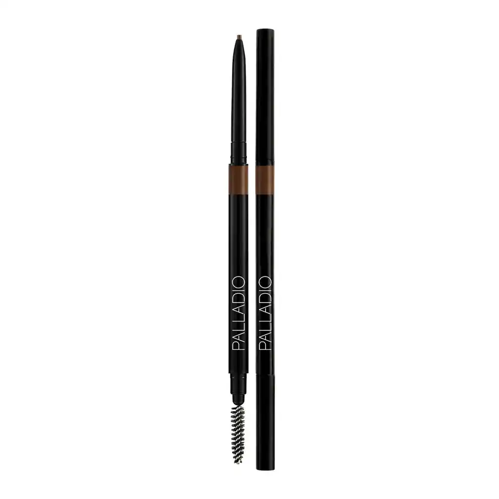 Lápiz De Cejas Palladio Definer Micro Medium Brown 0.4g