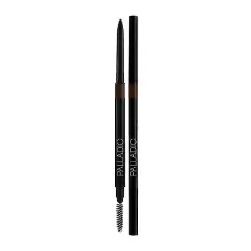 Lápiz De Cejas Palladio Definer Micro Black Brown 0.4g