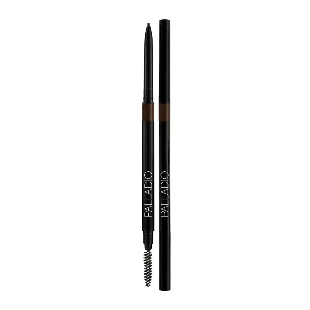 Lápiz De Cejas Palladio Definer Micro Black Brown 0.4g