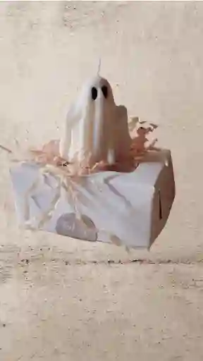 🎃 Vela Halloween Fantasmita 🎃