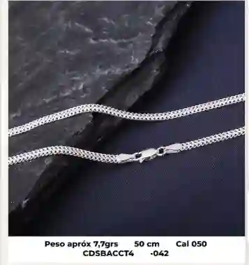Cadena Plata 925 Peso 7.7 50cms