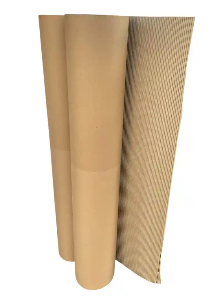 Cartón Corrugado 1,25 De Alto X 10 Metros